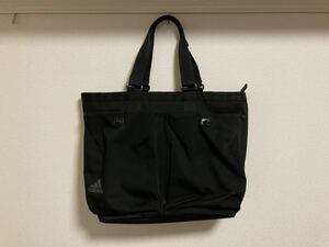 美品 adidas アディダス フォーコミューター トートバッグ ブラック 黒 29L サッカー フットサル ジム アスレタ ナイキ ポーター PORTER 