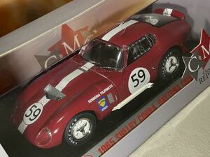 (82) CMR 1/18 Shelby Cobra Daytona Coupe - 24h Le Mans 1965 #59 コブラ　画像追加