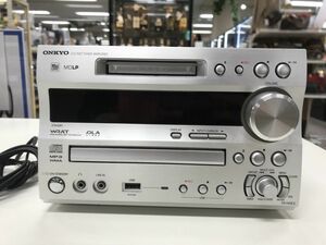 ジャンク品【ONKYO】オンキョー　コンポ　CD MD チューナーアンプ　FR-N9EX　音楽【いわき平店】