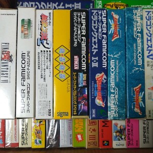 1円スタート ジャンク品 スーパーファミコン 100本 まとめてセット SUPER Famicom ソフト 全部箱に入ってます 。大量にあります。