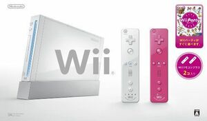 Wii本体(シロ) Wiiリモコンプラス2個、Wiiパーティ同梱 メーカー生産終了