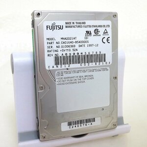 PK14278R★Fujitsu★内蔵2.5インチHDD★MHA2021AT★IDE 2.1GB