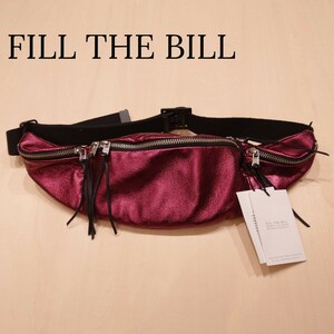 FILL THE BILL ウエストポーチ ボディバッグ ヒップバッグ 未使用新品 フィルザビル 2312