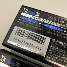 即決 マクセル まとめて　2本セット【　XR BLACK 20 S-VHS-C　】　未開封新品♪　maxell ビデオテープ 標準/SP 20分 3倍/EP 60分_画像4