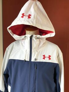 UNDER ARMOUR アンダーアーマー UA Stretch Woven Hoody フード付き ストレッチ ウーブン ジャケット MD 170