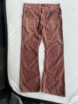 セール 即決1円 ￥16,800円 サウスロード コーディロイ パンツ ブーツカット フレアーパンツ【 サイズL South Road PANTS South Road_画像1