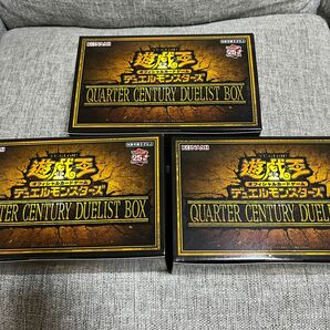 遊戯王OCG QUARTER CENTURY DUELIST BOX 3BOX
