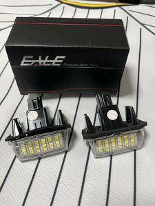 80系 ノア/ヴォクシー/エスクァイア LED ライセンスランプ ナンバー灯 ハイブリッド対応 NHP10 アクア/AVV50 カムリ / AZK10 SAI サイ 後期