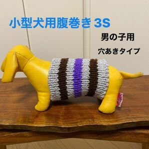 小型犬用腹巻き3S 男の子用　H-338