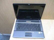 ★稼働 ノートパソコン HP550 Windows Vista Business OEMAct HP ブラック 現状 USED品_画像1