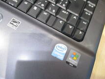 ★稼働 ノートパソコン HP550 Windows Vista Business OEMAct HP ブラック 現状 USED品_画像4