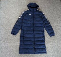 ラスト1点！送料1040円～◆新品◆定価22000円◆adidas◆アディダス◆Tiro 21 Long Down Coat◆ロングダウンコート◆着丈106◆紺◆XL_画像2