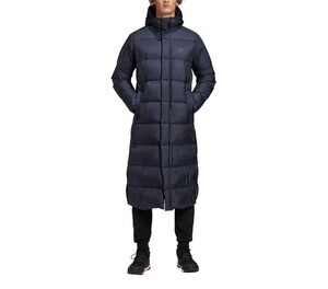 送料710円～◆新品◆定価25300円◆adidas◆アディダス◆LIGHT DOWN COAT◆ライトダウンコート◆LONG着丈115cm◆紺◆S