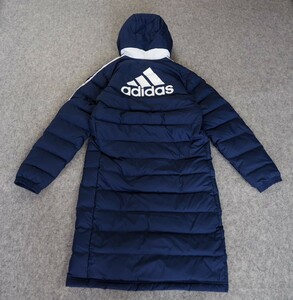 送料1040円～◆新品◆定価22000円◆adidas◆アディダス◆Tiro 21 Long Down Coat◆ロングダウンコート◆着丈105◆紺◆M