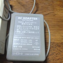 Nintendo　ニンテンド　ルーター　ACアダプター　中古WAP-001て　書いてあるように見えますが古いので判別が難しいです　　電源入ります_画像7