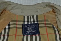 ★美品★バーバリーロンドン★Burberrys英国ヴィンテージ#傑作と言われる名門ブランドのベルト付ダブルブレストのトレンチコート44/46_画像7