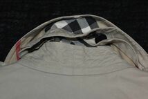 ★バーバリー★ENGLAND英国製SANDRINGHAM★Burberry ESTABLISHED素敵なベージュ色 さりげない上品さがあるミドルのトレンチコートM/40_画像5