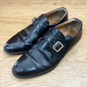 【サイズ26.0㎝/3E】MEN'S CLUB ＊ メンズクラブ 革靴 紳士靴 ビジネスシューズ レザーシューズ ブラック 黒 レザー プレーントゥ