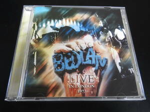 Bedlam - Live in London 1973 輸入盤CD（イギリス MAJCD001, 2003）