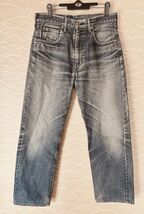 送料520円 リーバイス Levis 502XX ( W33 L34 ）復刻 140USED 中古_画像1