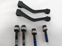 SRAM POST MOUNT BRACKET /SPACER スラム　ポストマウント　ブラケット　国内正規完成車取り外し品　未走行　_画像2