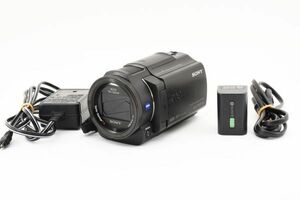【動作好調】 SONY ソニー FDR-AX30 4K デジタル ビデオカメラ ハンディカム #949