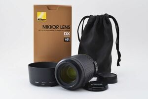 【箱付き】 Nikon ニコン AF-S DX VR Zoom Nikkor 55-200mm f4-5.6G IF-ED レンズ デジタル一眼カメラ #1043B