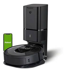 新品未開封/F/ルンバi7+ i755060 アイロボット (iRobot) ロボット掃除機 Works with Alexa カーペット 畳 チャコール 1台