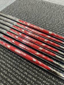 ★中古 シャフトのみ N.S.PRO MODUS3 SYSTEM 3 TOUR125 【X】7本セット(4I〜Pw)