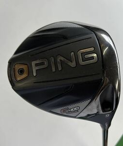 美品！PING ドライバー ピン G400MAX アッタス The ATTAS 5X 9° エリートグリップ