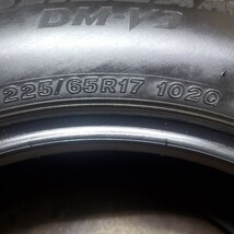 【完全売り切り】BRIDGESTONE ブリヂストン BLIZZAK ブリザック DM-V3 225/65R17 102Q 21年製 スタッドレスタイヤ4本 残溝約9.6ミリ F50_画像8