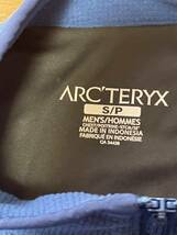 アークテリクス デルタ ライト ジャケット ARC'TERYX DELTA LT JACKET Sサイズ フリース インナー ブルー_画像6