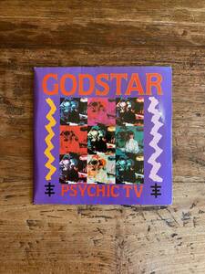 Psychic TV「Godstar」UK盤 7inch2枚組 ニューウェイヴ ギターポップ パワーポップ テクノ シンセポップ サイキックTV