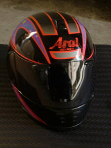 レア Arai アライ Glassy Gear ヘルメット SNELL CLC グラッシーギア グラフィックモデル 61~62cm 1991年製/平成レトロ ポップ