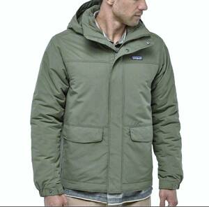 Patagonia ISTHMUS JACKET カーキ L イスマス ジャケット 中綿 ダウン アウトドア フード　パタゴニア