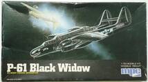 1/72 mpc P-61 Black Widow US NIGHT FIGHTER INTERCEPTOR_画像1