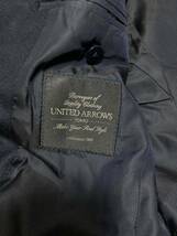 UNITED ARROWS（ユナイテッドアローズ）のカシミヤ混チェスターコート　濃紺　送料無料_画像3