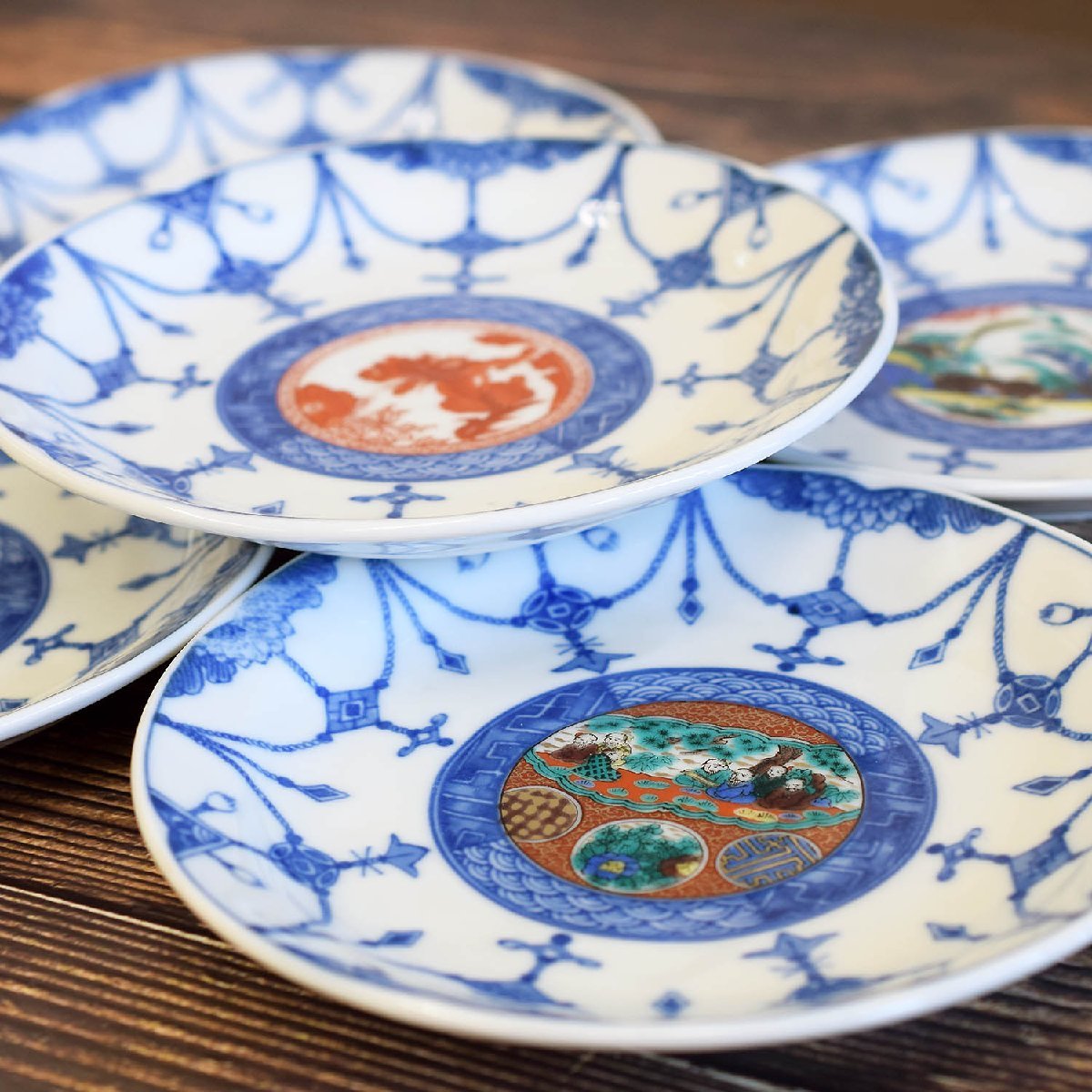 和食器陶器翠泉造の絵柄小皿5枚セット商品细节| Yahoo! JAPAN Auction