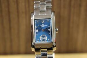 ★【中古】Baume & Mercier ボーム＆メルシェ MV045139 ハンプトン スモセコ SS 腕時計 　【Y3121301】★