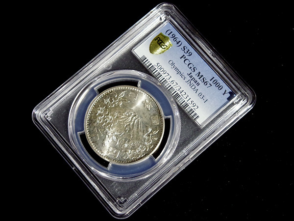 Yahoo!オークション -「オリンピック銀貨 pcgs」(記念硬貨) (日本)の 