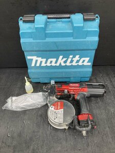 【中古品】★makita(マキタ) 41㎜高圧エアビス打ち機 赤 AR411HR /IT5J8VWS5XVK