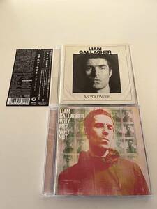 【CD】【帯付国内盤 輸入盤 ２枚まとめて】【OASIS】LIAM GALLAGHER / CD ２枚セット