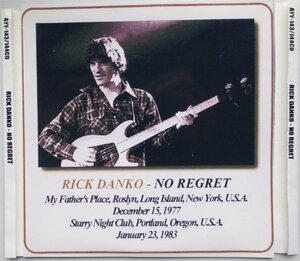 Rick Danko No Regret 2CD-R