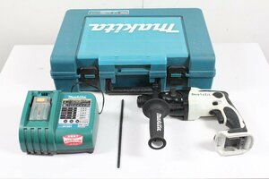 動作確認済み バッテリー無 Makita HR162D 16mm 充電式 ハンマドリル 14.4V バッテリー充電器 ケース付き マキタ 【現状品】