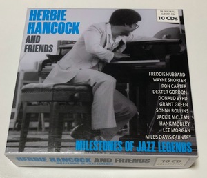 HERBIE HANCOCK & FRIENDS ハービーハンコック 10CD BOX MILESTONES OF JAZZ LEGENDS ★即決★