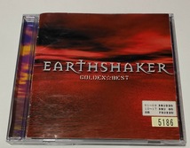【レンタル落ち】 EARTHSHAKER アースシェイカー CD ベストアルバム GOLDEN BEST ゴールデンベスト ★ 17曲入り_画像1