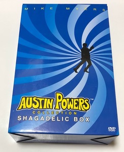 AUSTIN POWERS COLLECTION SHAGADELIC BOX DVD3枚組＋フィギュア(未開封)1種 ★ オースティンパワーズ ファットバスタード