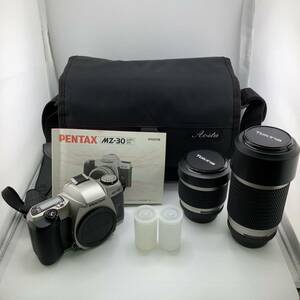 PENTAX MZ-30 フィルムカメラ Tokina 100-300mm1:5.6-6.7 28-80mm 1:3.5-5.6 ズームレンズ AF 【S30095-171】