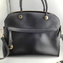 FURLA ハンドバッグ ショルダーバッグ ブラック 袋付き　カバン　袋付き　鞄 【S80337-280】_画像4