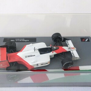 デアゴスティーニ マクラーレン ホンダ 箱・冊子付き MP4/4 アイルトン・セナ 1988 F1マシンコレクション 1:43スケール HONDAの画像8